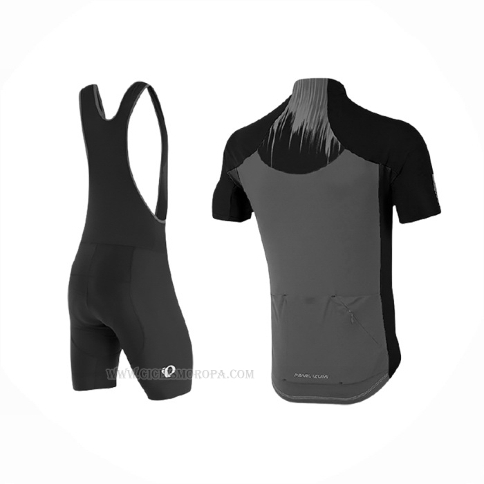 2017 Ropa Ciclismo Pearl Izumi Negro Gris Mangas Corta y Culotte Corto